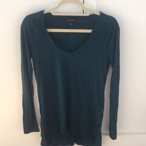 Banana republic teal tunic top